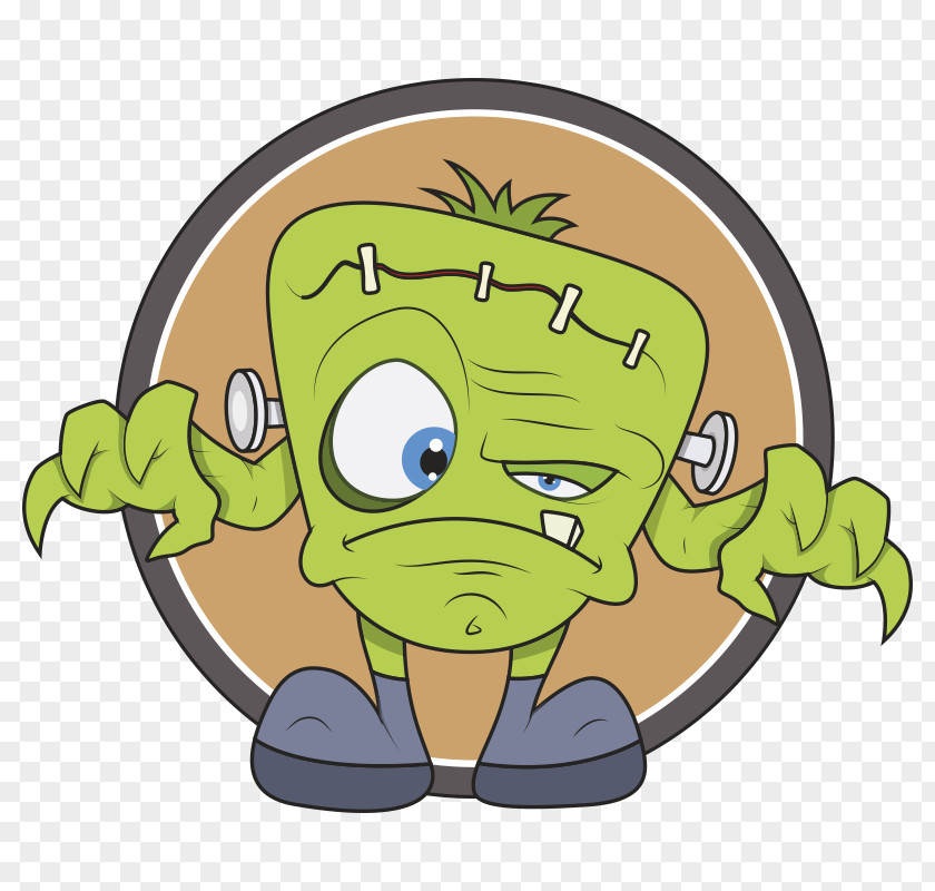 Monster Frankenstein's Cartoon PNG