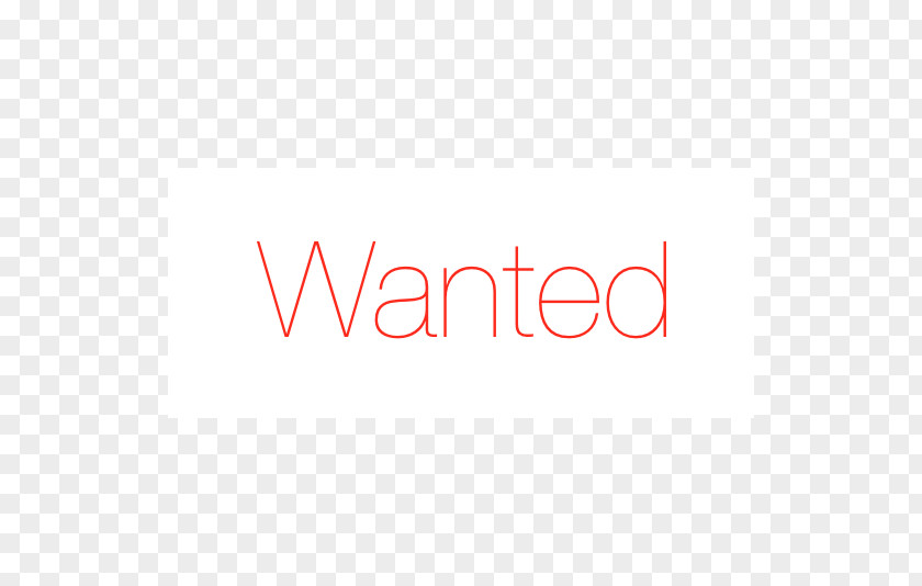 Wanted Logo Brand Font PNG