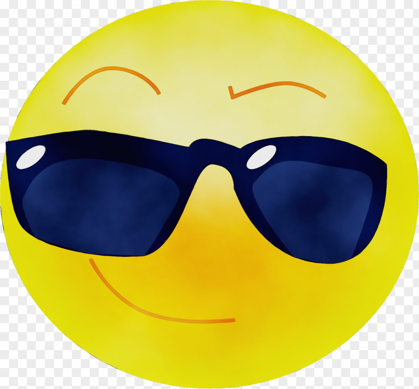 Aviator Sunglass Eye Glass Accessory Smiley Face Background PNG