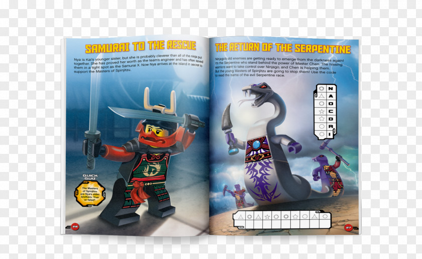 Book Lego Ninjago Tournament Of Elements Toy PNG