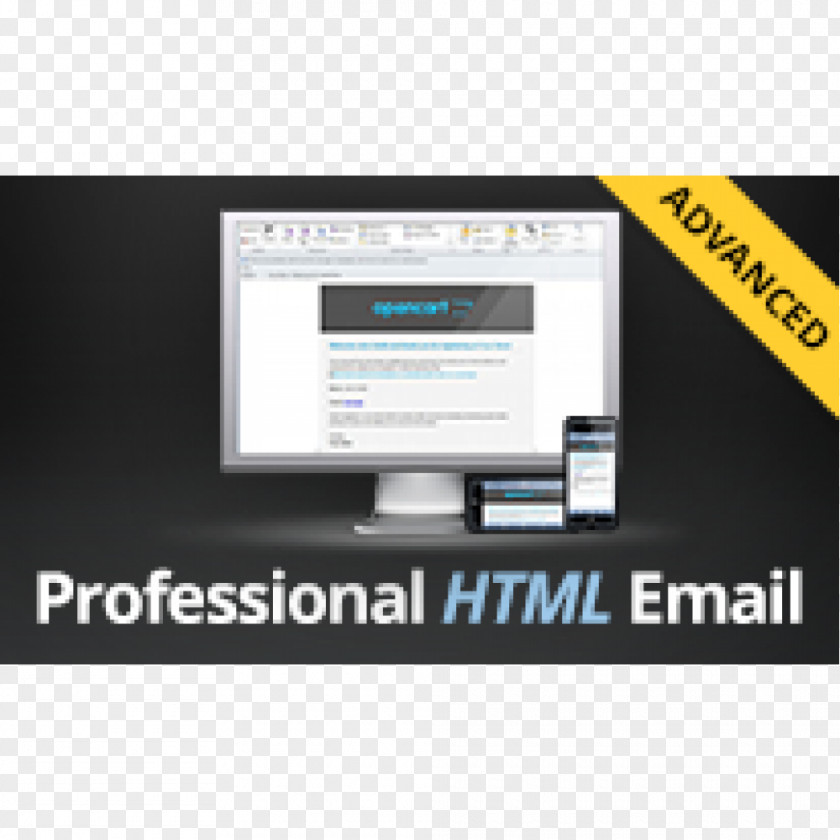 Email Design OpenCart HTML Responsive Web Template PNG