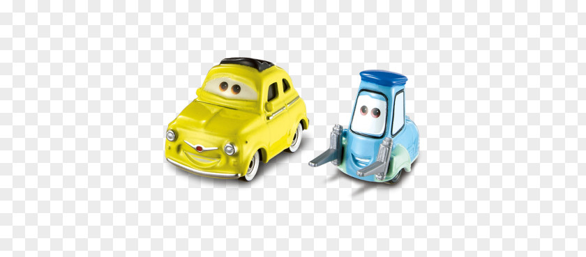 Luigi Lightning McQueen Guido Cars 2 PNG