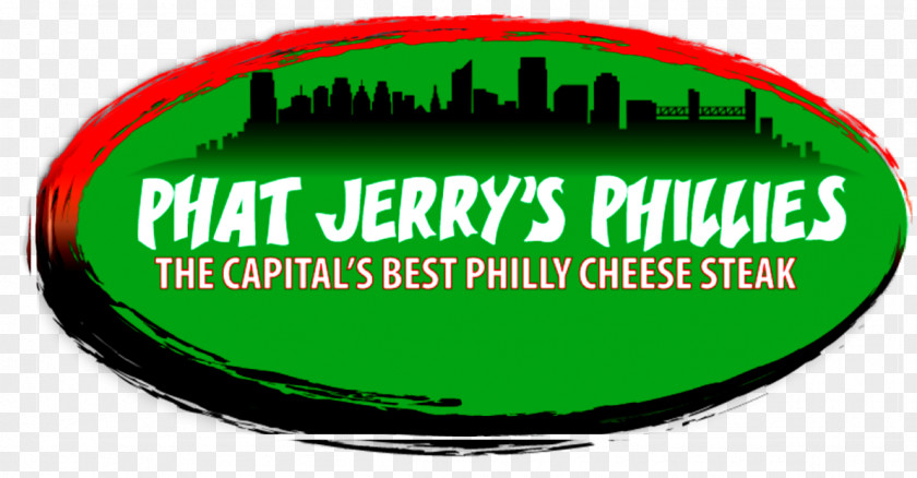 PHILLY CHEESE STEAK Logo Label Trademark Green Font PNG