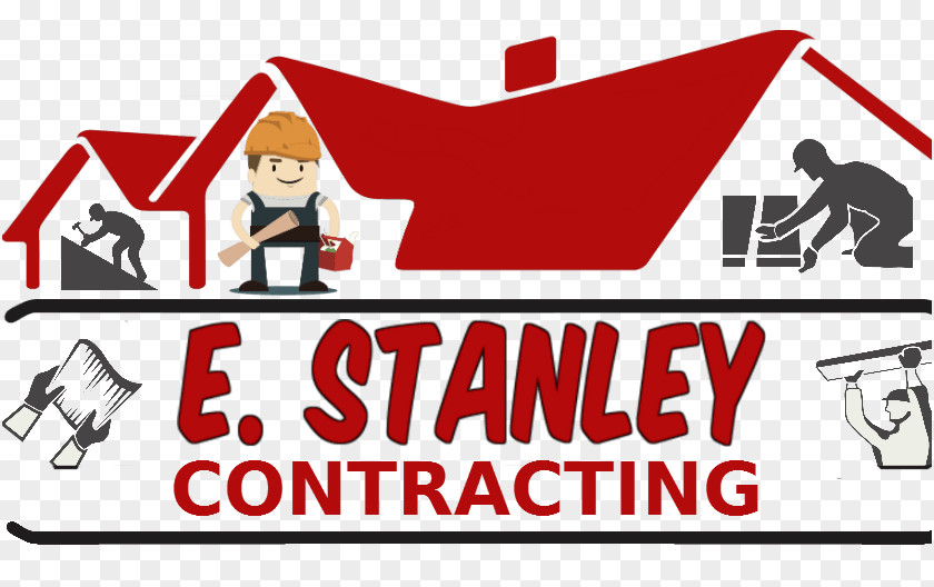 Roofing Services | Siding Contractor Installation Logo Organization BrandContracting E. Stanley Contracting PNG