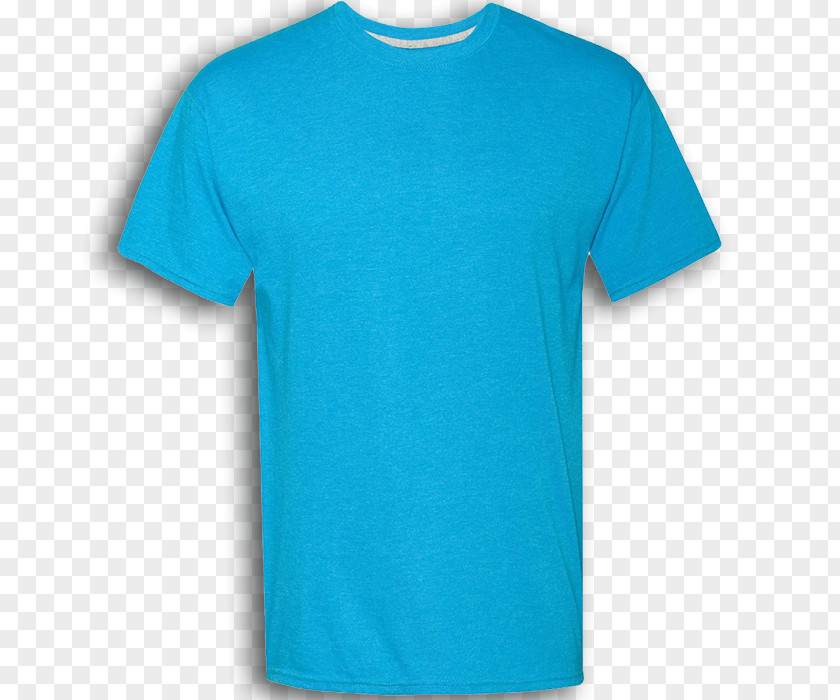 T-shirt Long-sleeved Clothing Printed Blue PNG