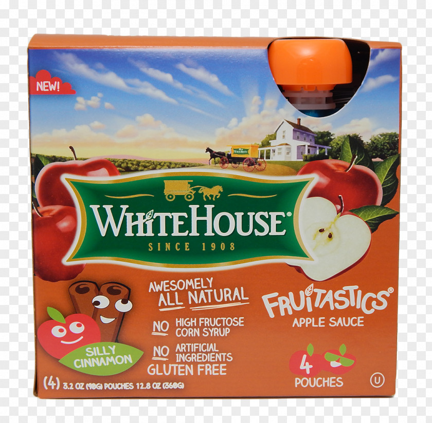 White House Apple Sauce Food Corn Syrup Cinnamon PNG