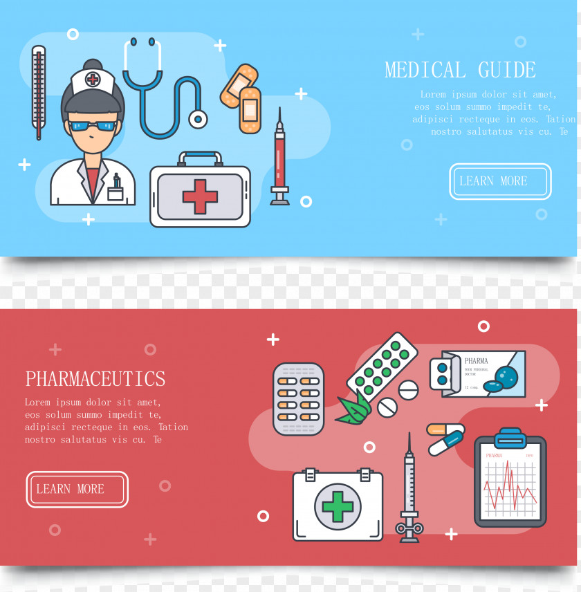 Banner Design Medical Doctor Health Notebook Medicine Care PNG
