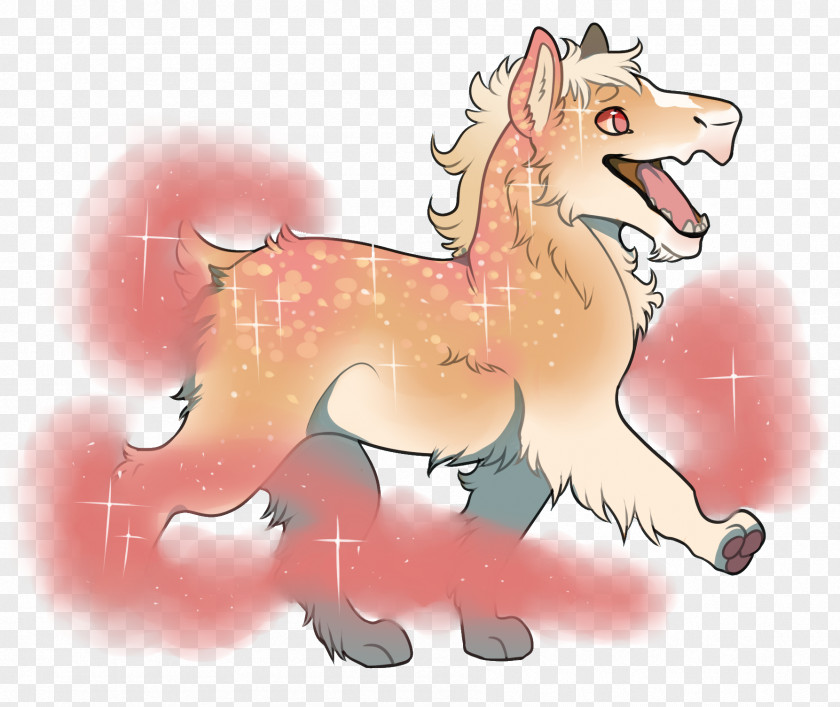 Dog Horse Snout Pink M PNG
