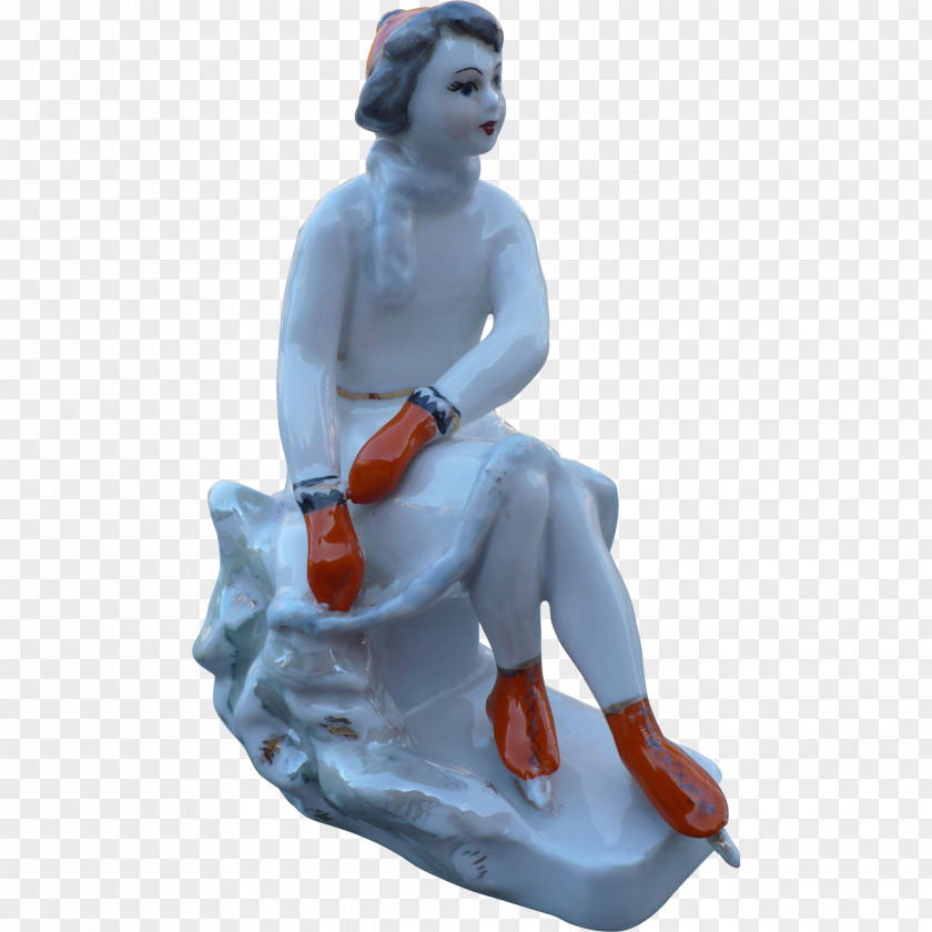 Figure Skating Sculpture Figurine PNG
