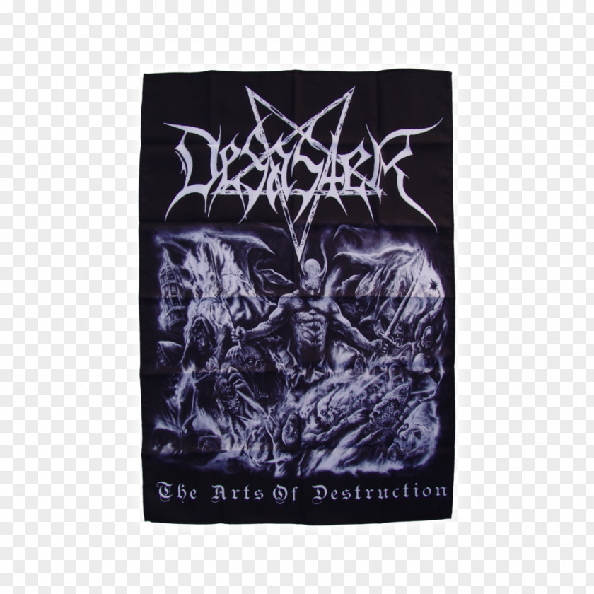 Thrash Desaster The Arts Of Destruction Dark Funeral Secrets Black PNG