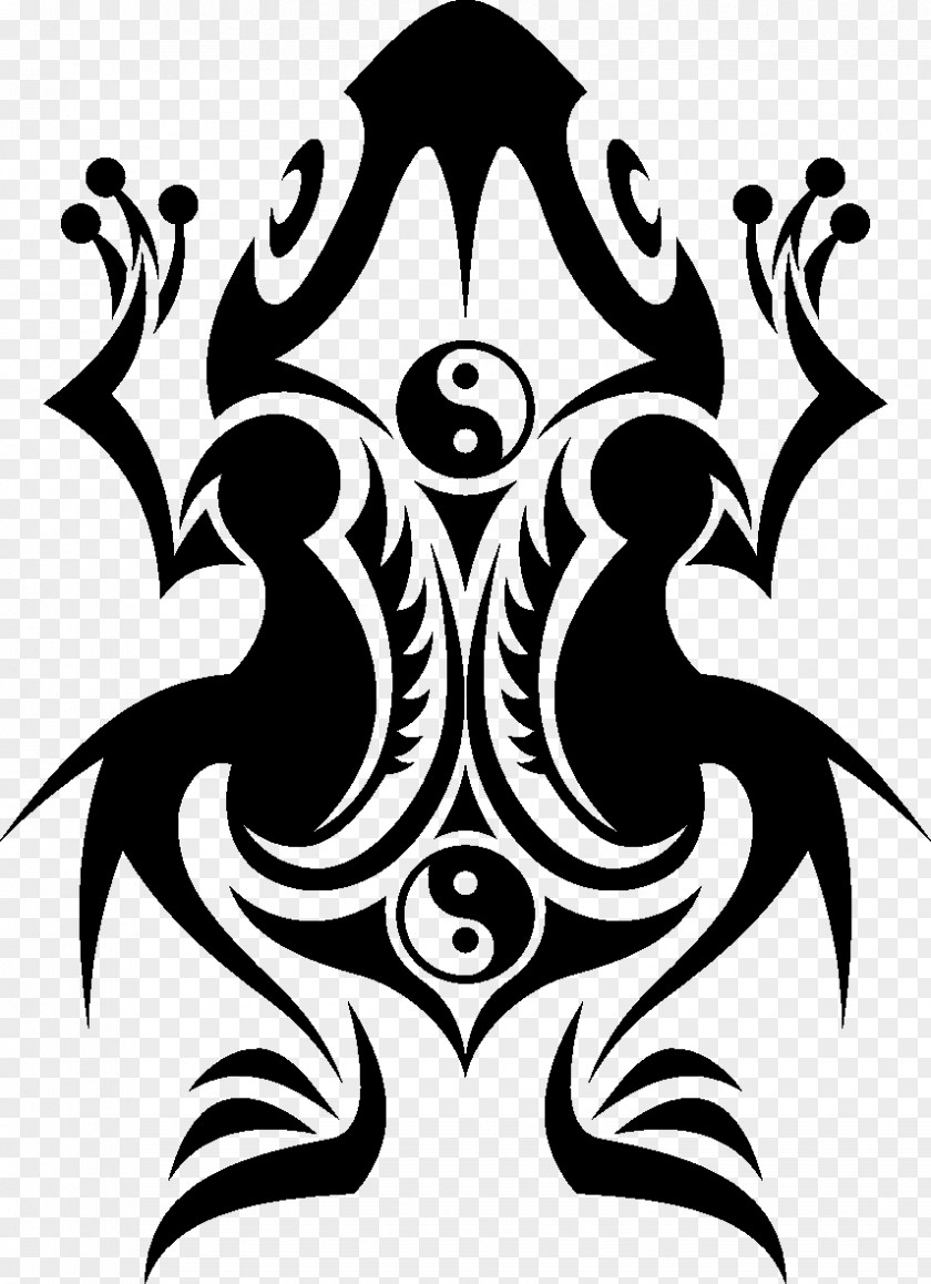 Frog Sleeve Tattoo Polynesia Black-and-gray PNG