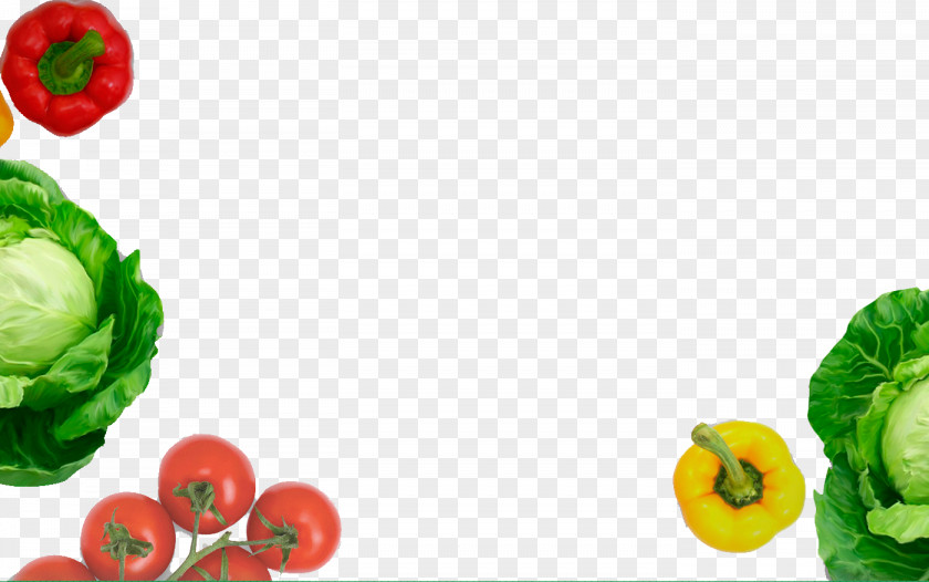 Fruit And Vegetable Material Bell Pepper Tomato PNG