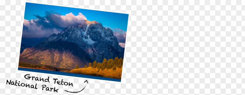 Highway Road Scenery/ Yellowstone & Grand Teton National Park Glacier PNG