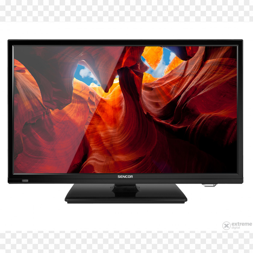 Static Tv LCD Television Sencor 24'' SLE 2457M4 HD READY,DVB-T/C MPEG-4,TIMESHIFT LED-backlit Liquid-crystal Display Backlight PNG