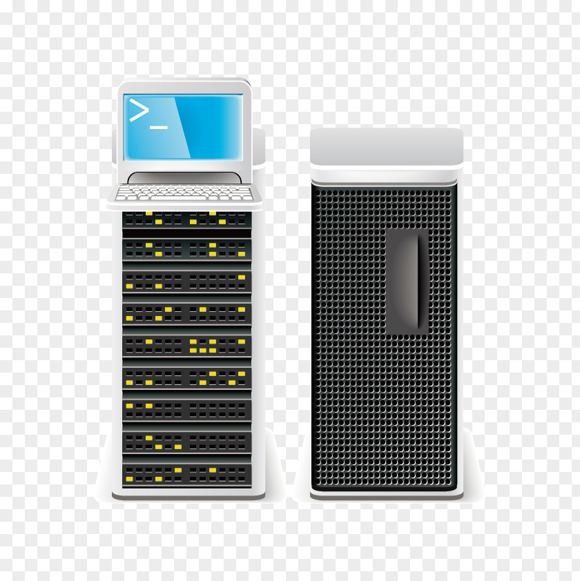 Vector Server Information Technology Computer Network Data Icon PNG