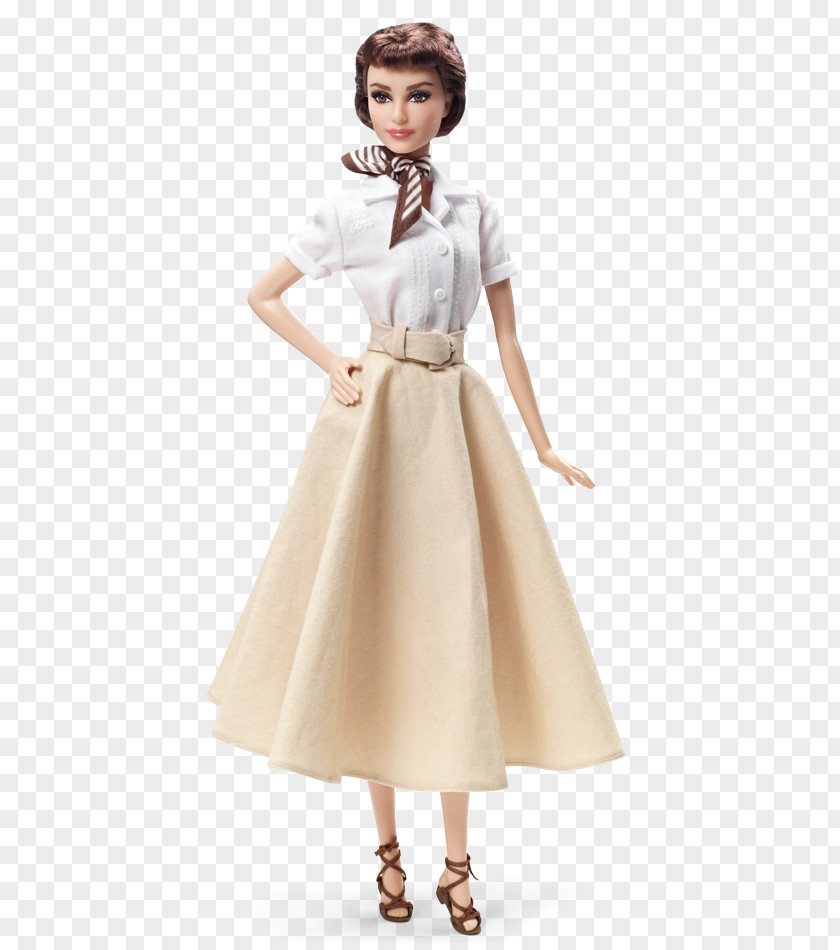 Barbie Audrey Hepburn Roman Holiday Doll Toy PNG