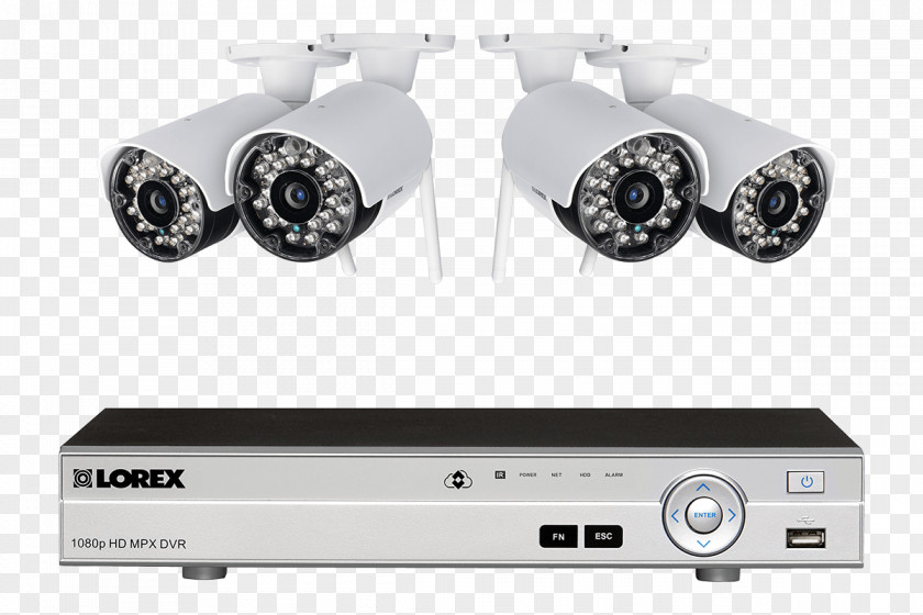 Camera Wireless Security Closed-circuit Television Digital Video Recorders Lorex Technology Inc PNG