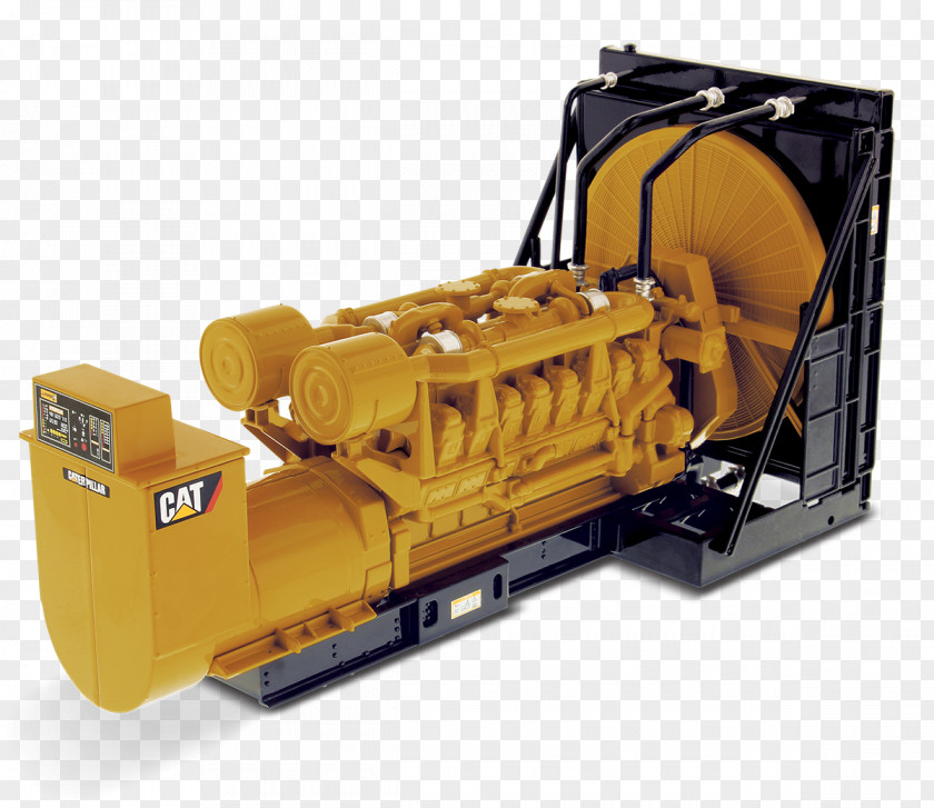 Engine Caterpillar Inc. Heavy Machinery Engine-generator Excavator PNG