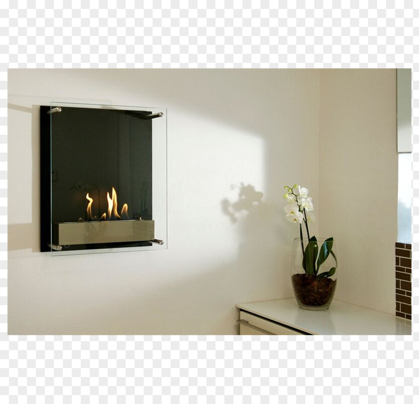 Fireplace Sverigespisen AB Wall Hearth Ethanol Fuel PNG