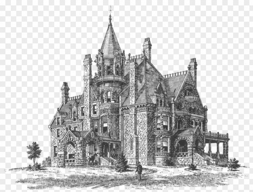 Manor Craigdarroch Castle Drawing YouTube PNG