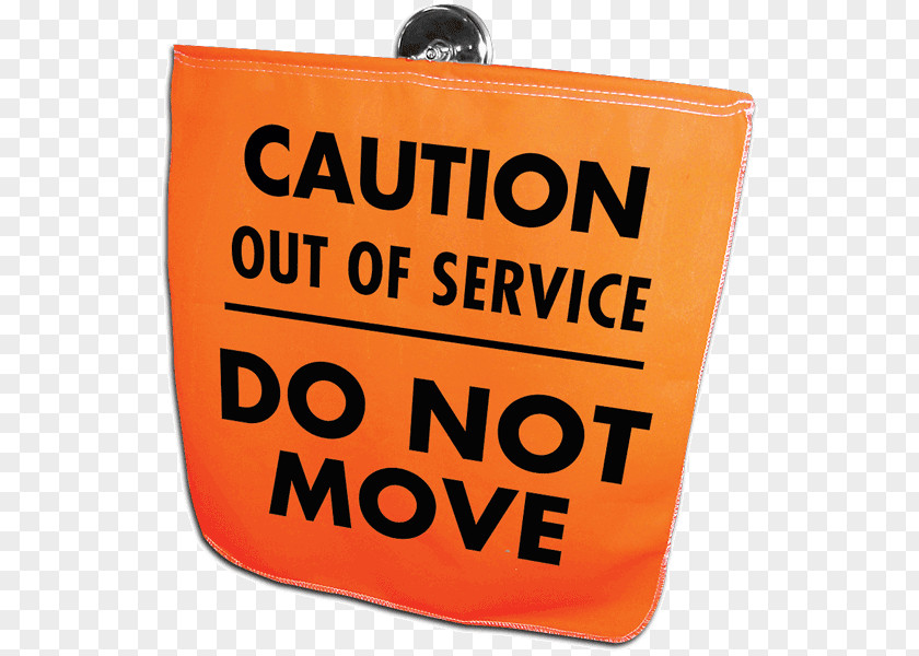 Out Of Service Flag Trucks & Trailers Communication Sign PNG