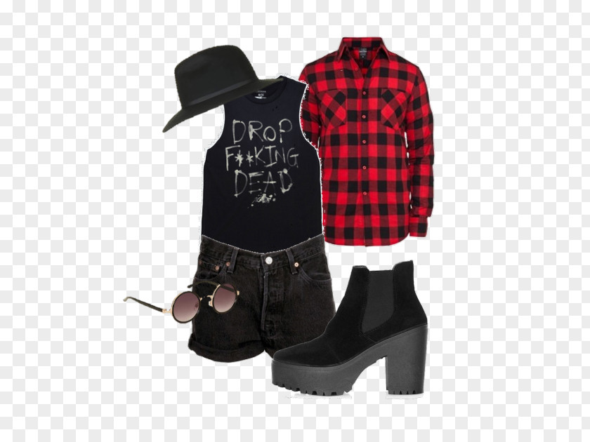 T-shirt Flannel Clothing Red PNG