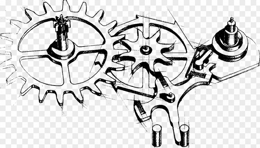 Watch Coaxial Escapement Omega SA Movement PNG