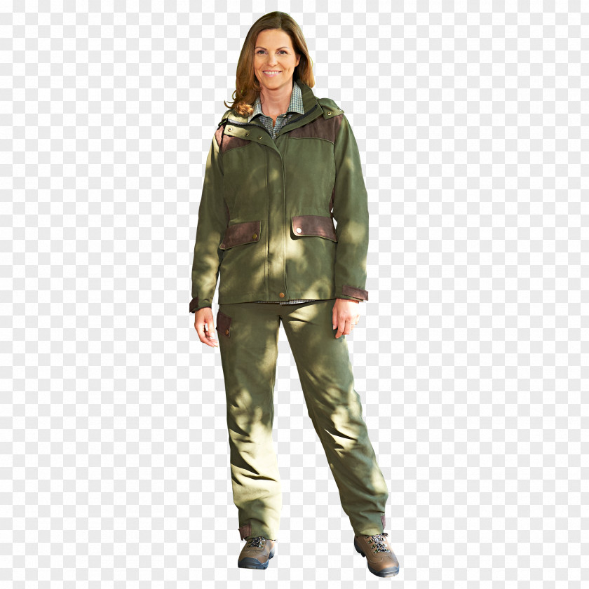 Deep Forest Outerwear Military Uniform Jacket Hood Pants PNG