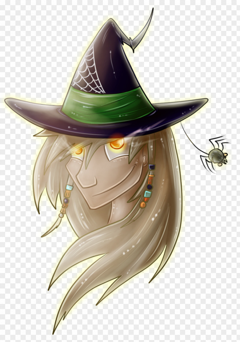 Green Witch Hat PNG