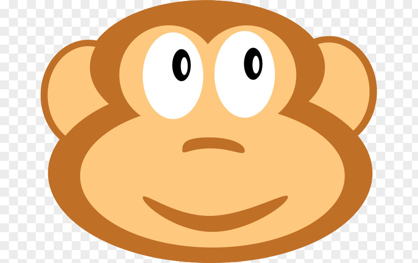 Monkey Clipart Finance Face Droide Business Facial Expression PNG