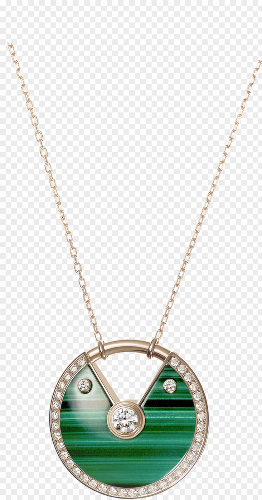 Necklace Locket Body Jewellery Emerald PNG