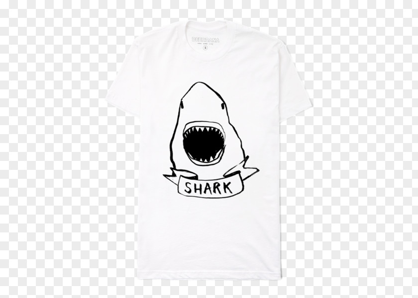 Shark Cute T-shirt Sleeve Logo Font PNG