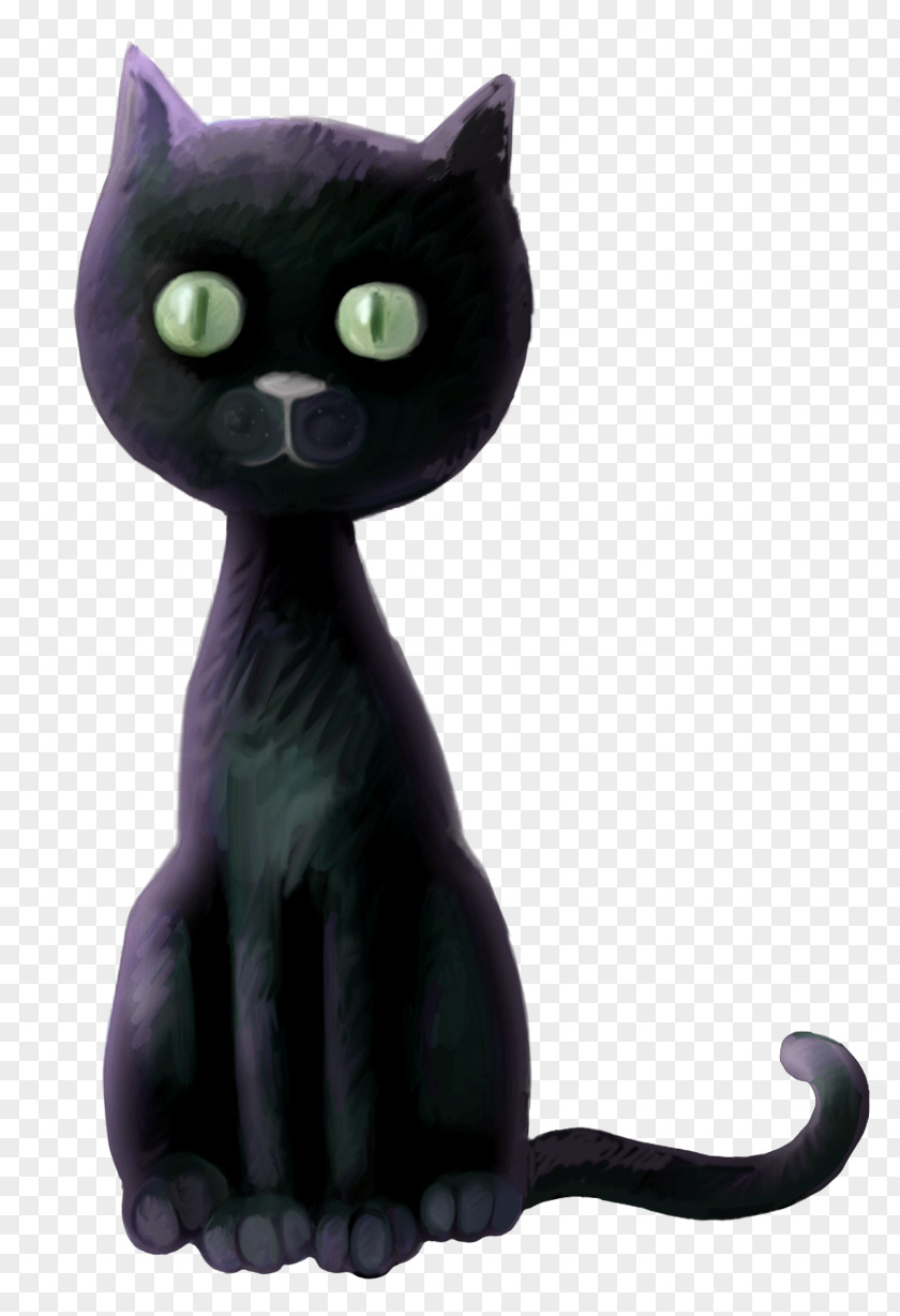 Witch Cat Black Clip Art PNG