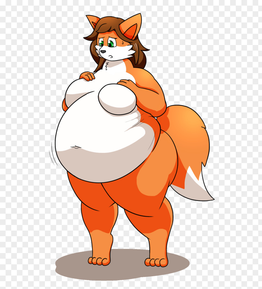 Cat Red Fox Cartoon Comics PNG