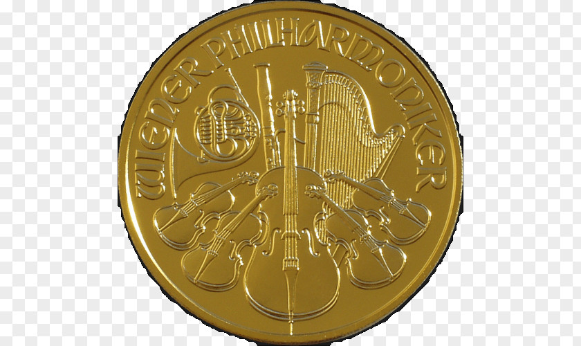 Gold Coins Vienna Philharmonic Coin Bullion PNG