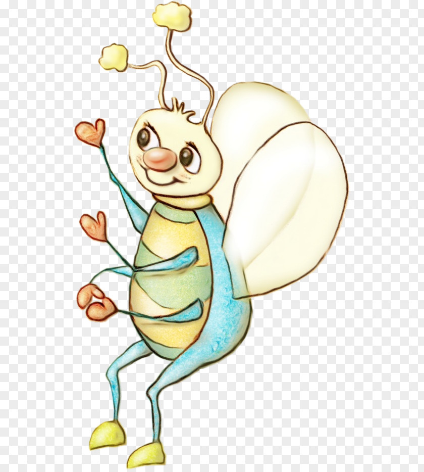 Honey Bee Cartoon Bees Pest M-tree PNG