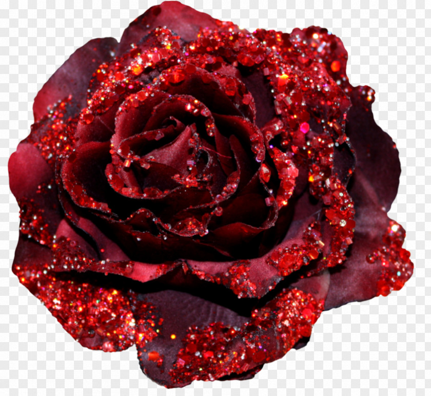 Rose Garden Roses Glitter Red DeviantArt PNG