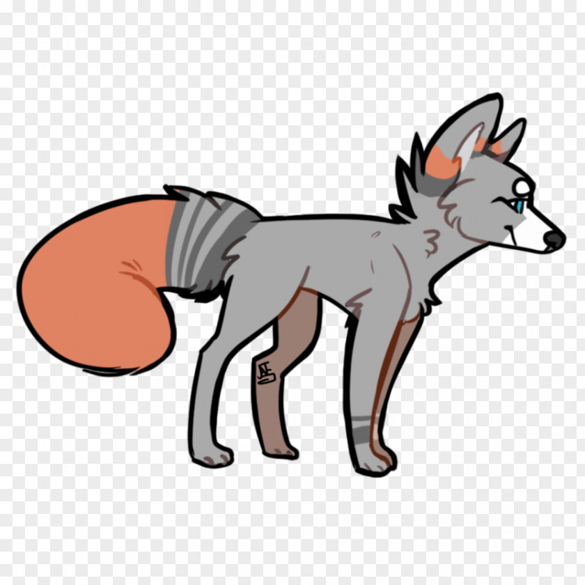 Dog Red Fox Line Art Cartoon Clip PNG
