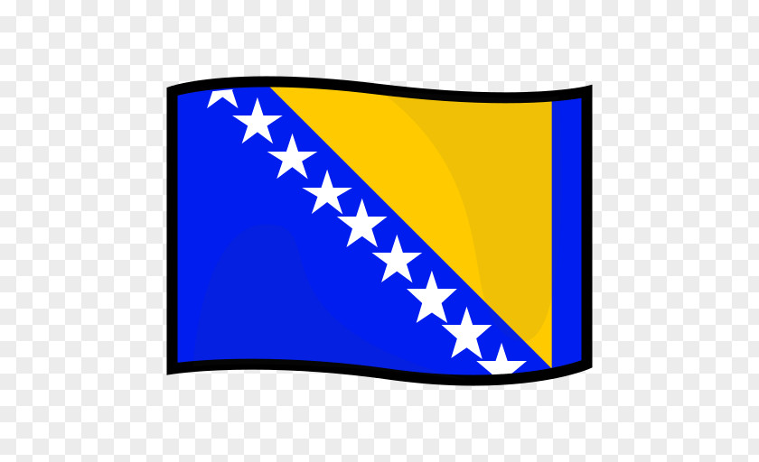 Flag Of Bosnia And Herzegovina National PNG