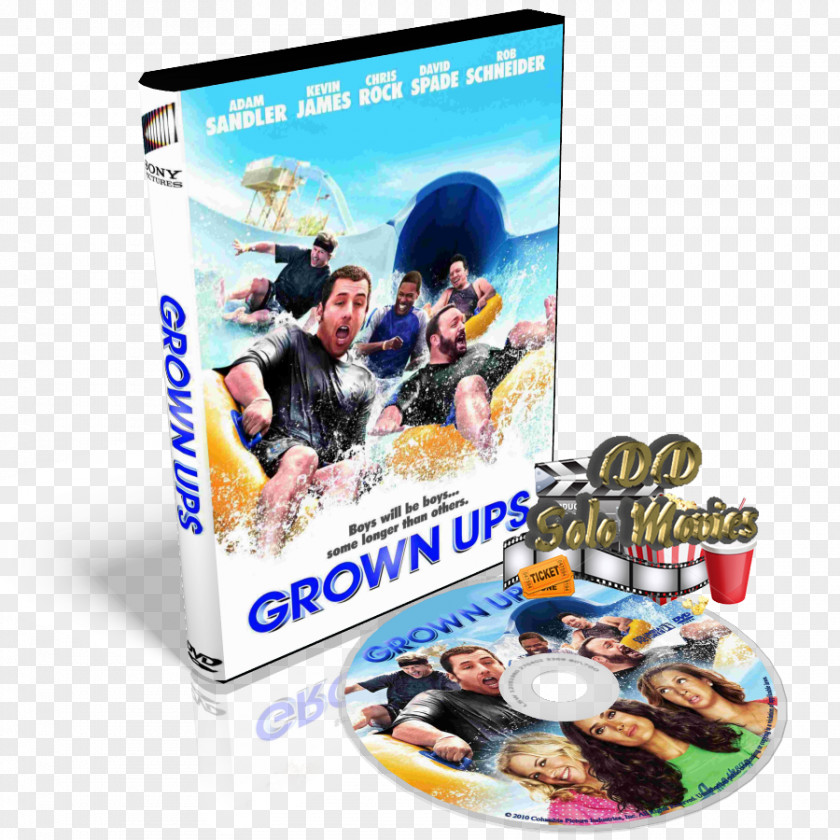 Grown Up Ups Film Poster DVD PNG