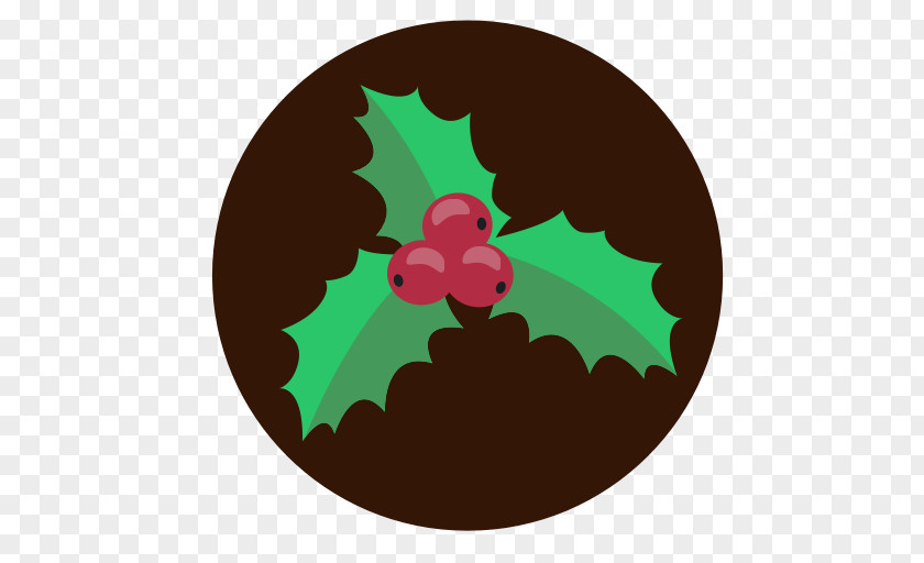 Holly Leaf Rudolph Christmas Santa Claus PNG