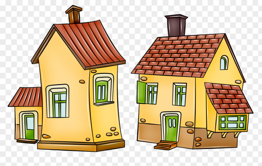 House Cartoon Drawing Animaatio PNG