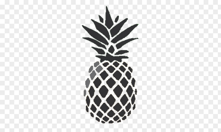 Pineapple Drawing Black And White Food Clip Art PNG