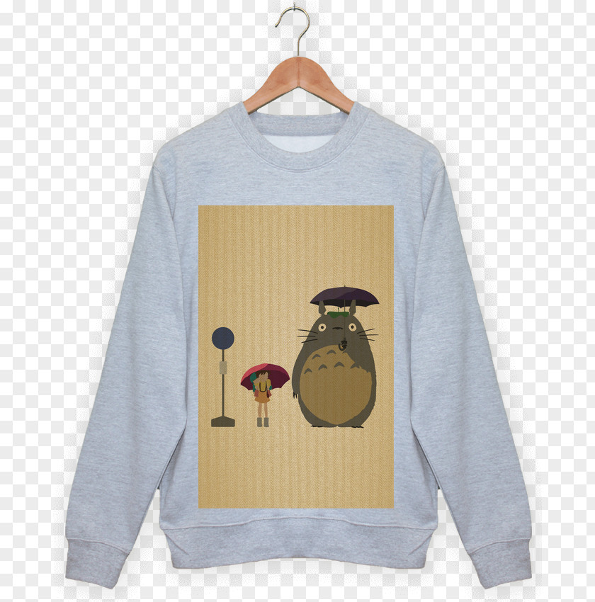 Totoro T-shirt Sweater Tracksuit Sleeve Bluza PNG