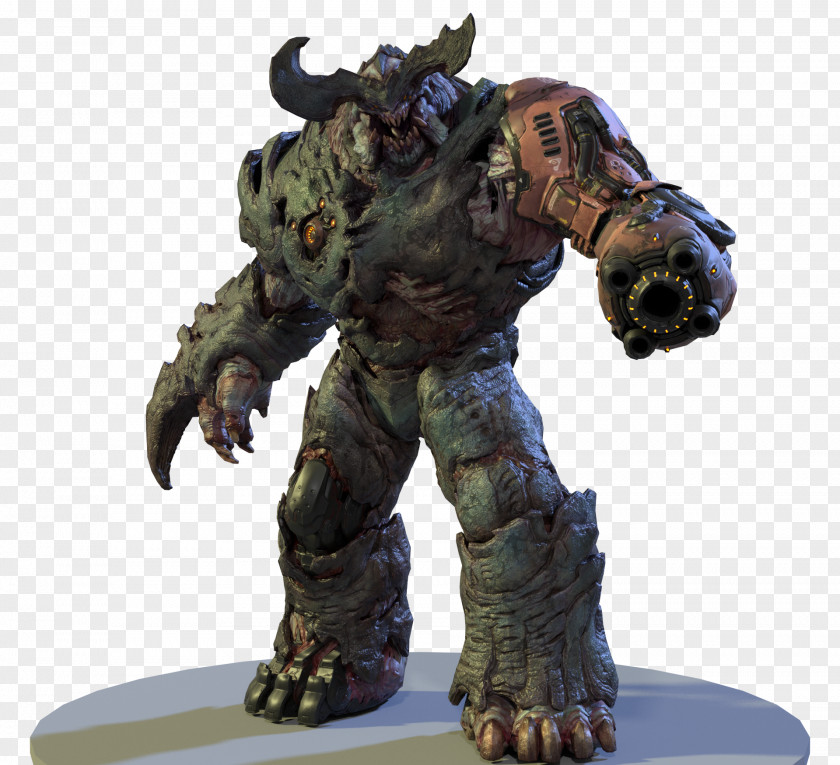 Doom Heretic Cyberdemon Video Game PNG