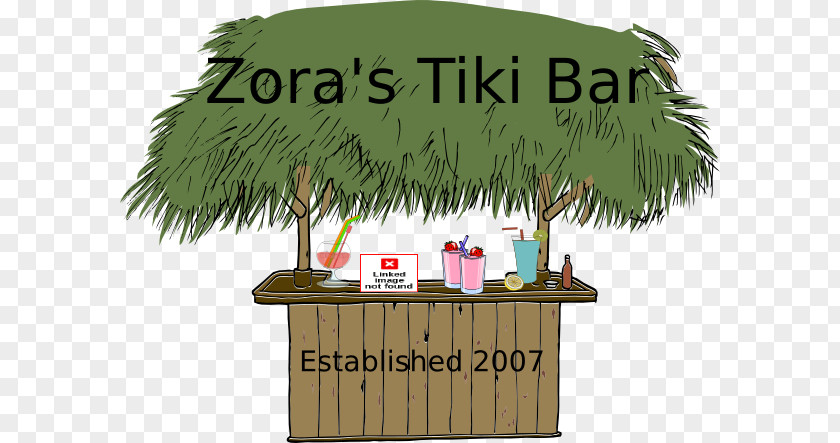 Bar Drinks Tiki Culture Clip Art PNG