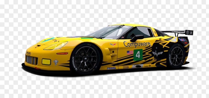 Chevrolet Corvette C6 Zr1 ZR1 (C6) Sports Car Racing Prototype PNG