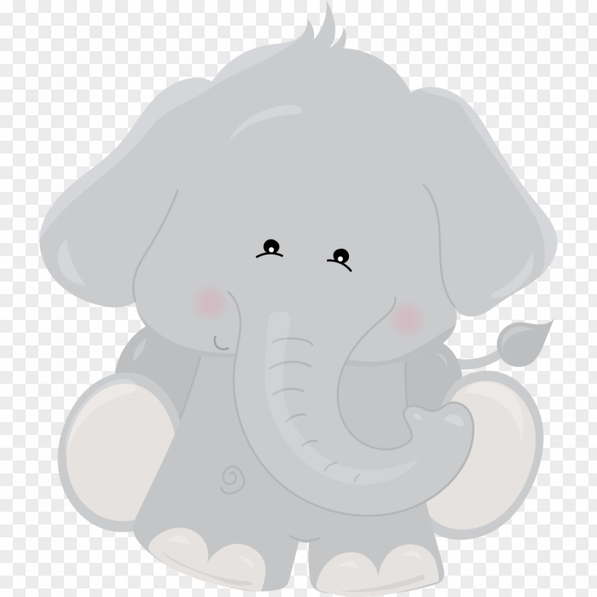 Cute African Elephant Indian Animal Journal PNG