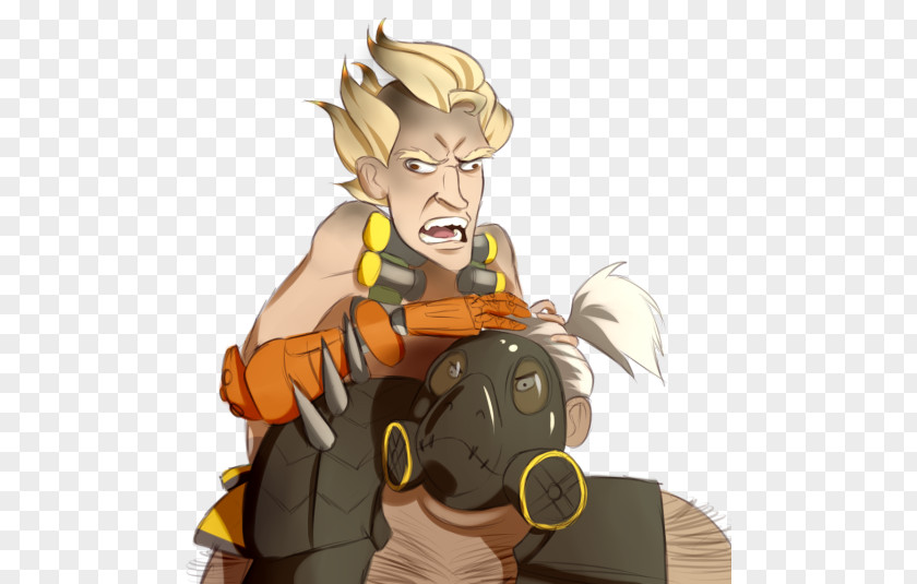 Junkrat Mammal Illustration Fiction Legendary Creature Animated Cartoon PNG