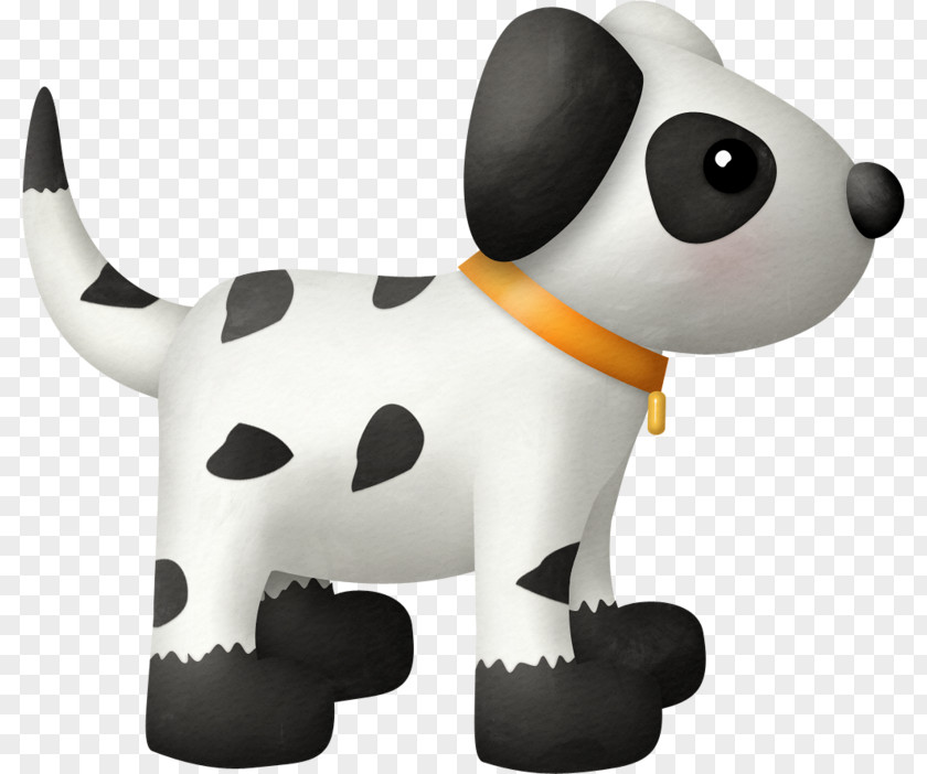 Painted Puppy Dalmatian Dog PNG